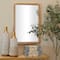 Gold Metal Wall Mirror with Beaded Detailing 24" x 2" x 36"